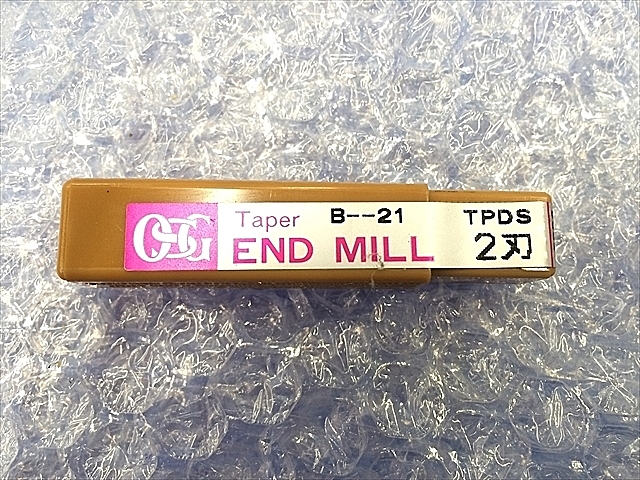 A112680 エンドミル 新品 OSG TPDS 4×3°_0